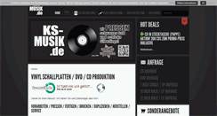 Desktop Screenshot of ks-musik.de